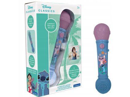 Svítící mikrofon Stitch s melodiemi