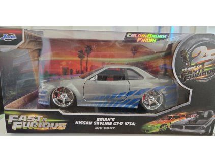 Auto Fast and Furious Anniversary Nissan Skyline 1