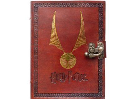 Zápisník Harry Potter Zlatonka Premium