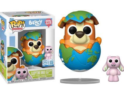 Funko Pop! 2374 Bluey Sleepy Time Bingo With Floppy Bunny