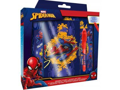 Deník s kouzelným perem Marvel Spiderman