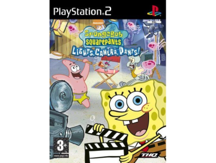 PS2 Spongebob Squarepants Lights, Camera, PANTs