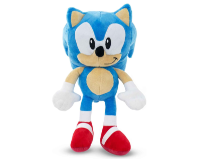 Plyšák Sonic the Hedgehog světle modrý 30cm