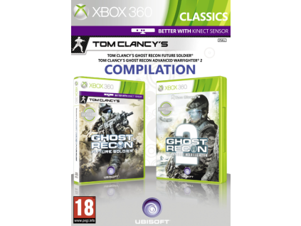 X360 Tom Clancys Ghost Recon Future Soldier and Advanced Warfighter 2
