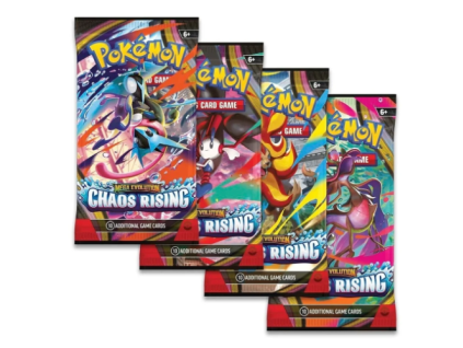 Pokemon TCG Me04 Chaos Rising Booster Display