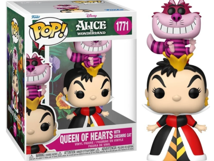 Funko Pop! 1771 Alice In Wonderland Queen Of Hearts With Cheshire Cat
