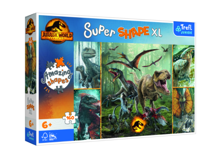 Puzzle XL Jurský svět 160dílků