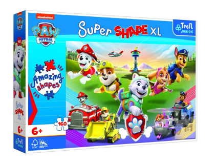Puzzle XL Tlapková patrola 160dílků