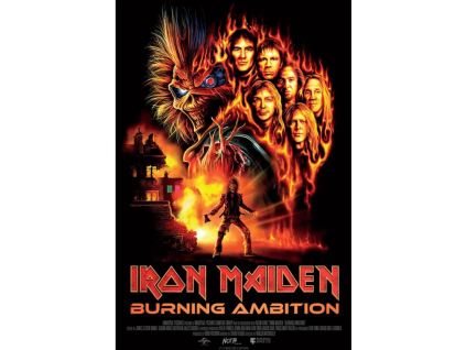Plakát Iron Maiden Burning Ambition