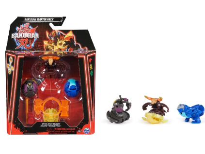 Bakugan Starter Pack Special Attack Bruiser, Mantid, Titanium Trox