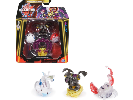 Bakugan Starter Pack Special Attack Dragonoid, Titanium Hammerhead, Butterclaw