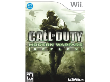 Wii Call of Duty Modern Warfare Reflex jen hra