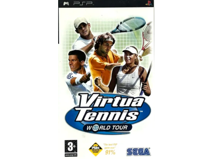 PSP Virtua Tennis World Tour jen hra