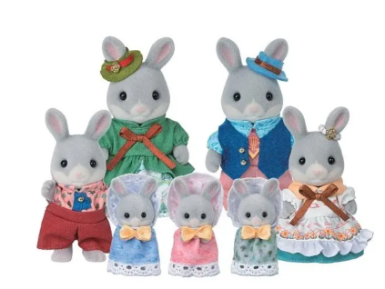 Sylvanian Families 5863 Rodina lesních králíků