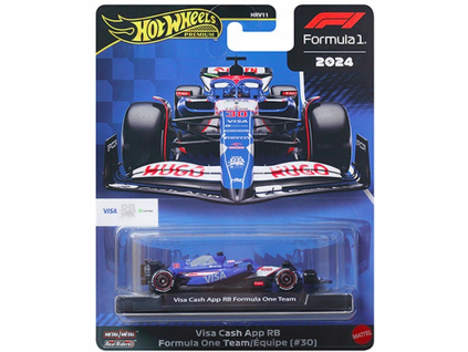 Hot Wheels Premium F1 2025 Visa Cash App Racing Bulls Formula One Team 30