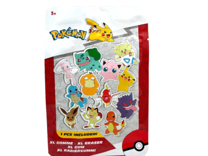 Set gum Pokémon XL 12ks