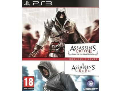 PS3 Assassins Creed 1 and Assassins Creed 2 Game of the Year Edition