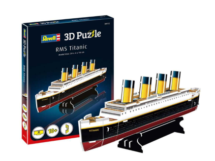 Puzzle 3D Titanic Led Edition 266dílků