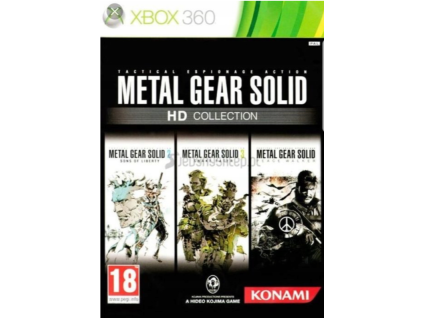 X360 Metal Gear Solid HD Collection
