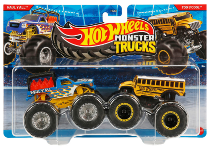 Hot Wheels Monster Trucks Haul Yall Too Scool