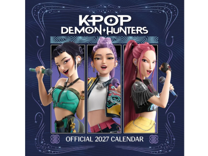 Dětský kalendář 2027 KPop Demon Hunters