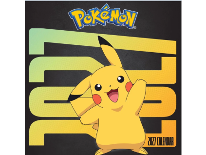 Kalendář 2027 Pokémon