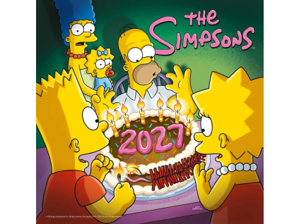 Kalendář 2027 the Simpsons