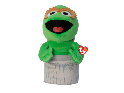 Plyšák Ty Beanie Babies Sesame Street Oscar 16cm