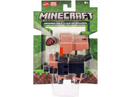 Figurka Minecraft Armored Wolf 8cm