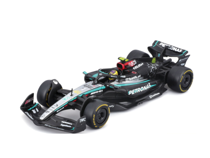 Bburago F1 Mercedes AMG W15 2024 Hamilton Nové