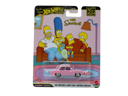 Hot Wheels Premium Pop Culture The Simpsons Family Car