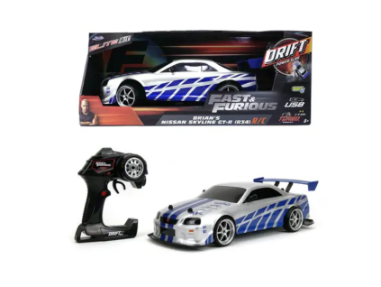 Auto RC Fast and Furious Brains Nissan Skyline 1x