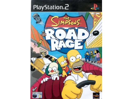 PS2 The Simpsons Road Rage
