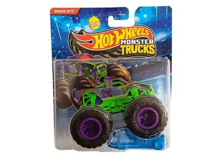 Hot Wheels Monster Trucks Snake Bite Purple