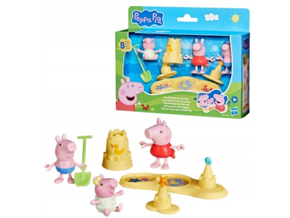 Hrací set Prasátko Peppa Den na pláži