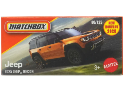 Matchbox 2025 Jeep Recon