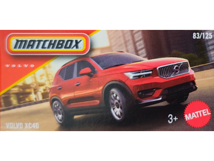 Matchbox Volvo XC40 červené