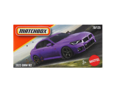 Matchbox 2023 BMW M2 fialové