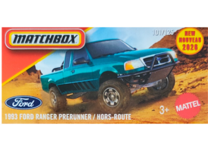 Matchbox 1993 Ford Ranger Prerunner Hors Route