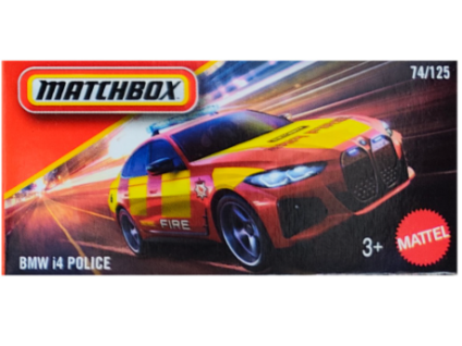 Matchbox BMW i4 Police