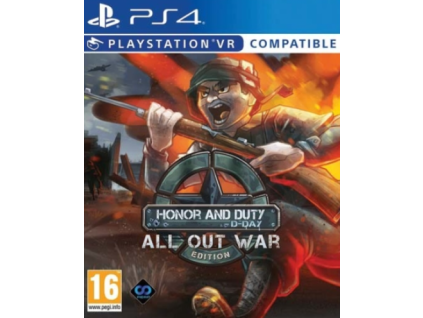 PS4 Honor and Duty All Out War Edition