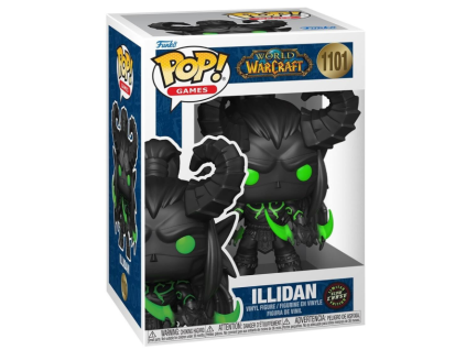 Funko Pop! 1101 World Of Warcraft Illidan Limited Glow Chase Edition