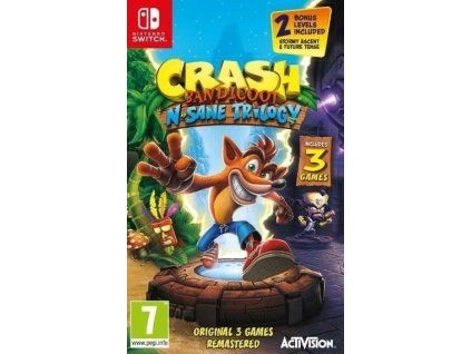 Switch Crash Bandicoot N. Sane Trilogy