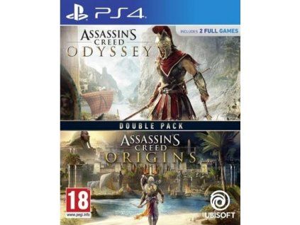 PS4 Assassins Creed Odyssey CZ + Assassins Creed Origins CZ