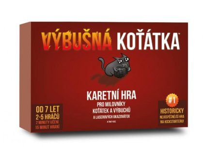 Společenská hra Výbušná koťátka