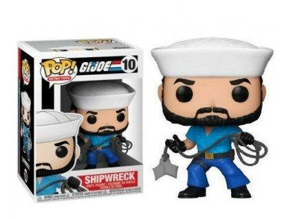Merch Funko Pop! 10 Retro Toys Gi Joe Shipwreck
