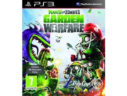 PS3 Plants Vs Zombies Garden Warfare