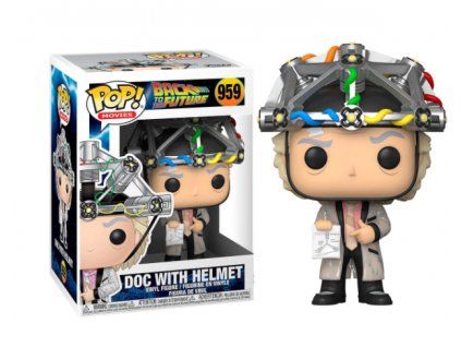 Merch Funko Pop! 959 Back To The Future Doc with Helmet