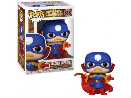 Merch Funko Pop! 858 Marvel Infinity Warps Soldier Supreme