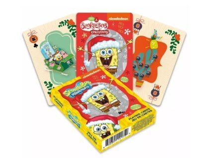 Merch Hrací karty SpongeBob Holidays
